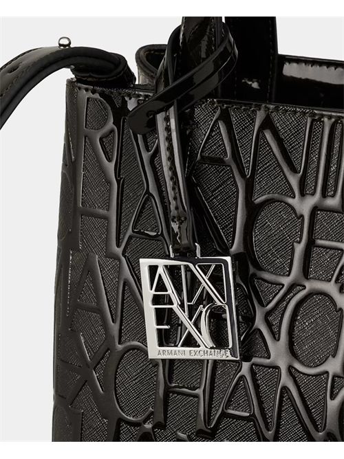 Sac femme Armani Exchange avec logo all-over ARMANI EXCHANGE | 942647-CC79300020